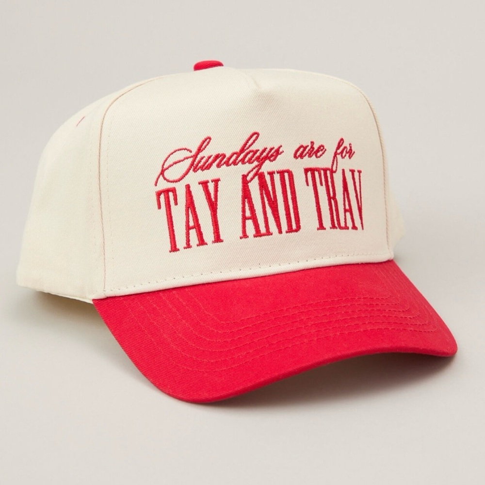 Chiefs Taylor & Travis Cap with Embroidered Text - Picture 3 of 4